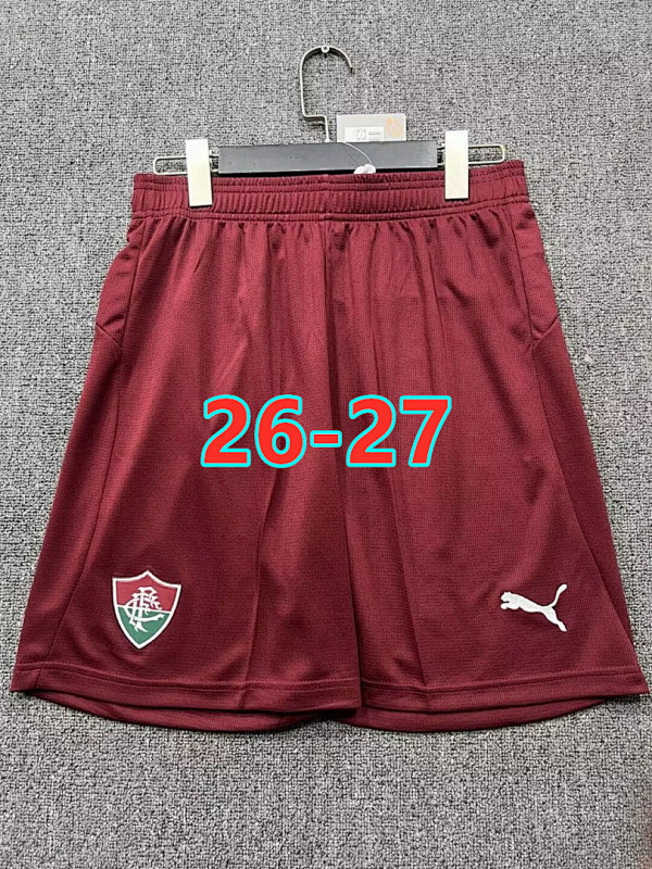 26-27 Fluminense Special Fans Version Shorts S-2XL
