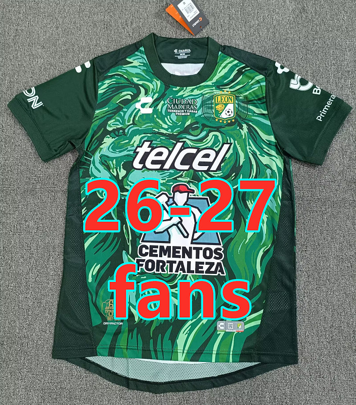 26-27 Leon Home Fans Version Jersey S-4XL