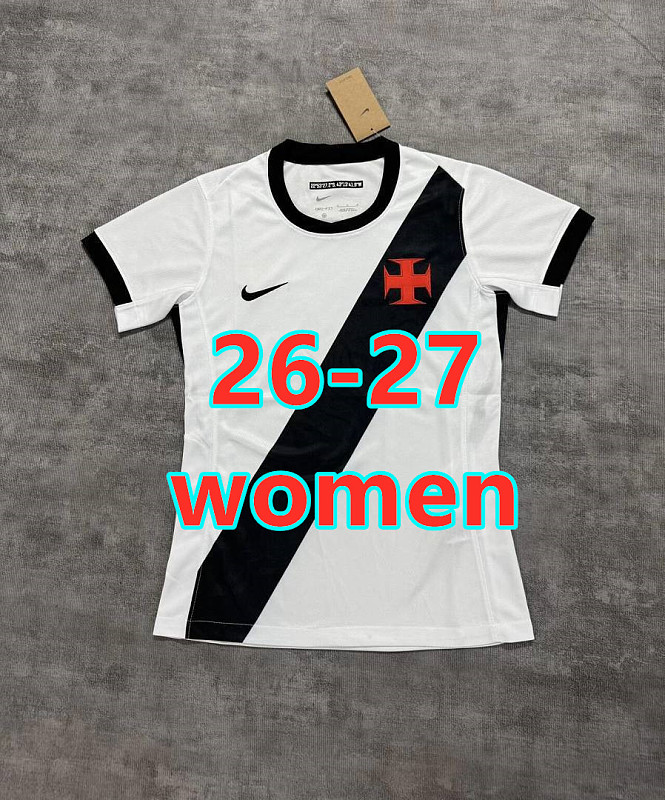 26-27 Vasco Da Gama Away Women Fans Version Jersey S-2XL