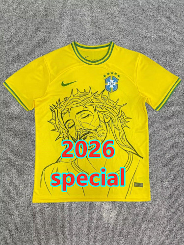 Brazil Special Fans Version Jersey S-2XL