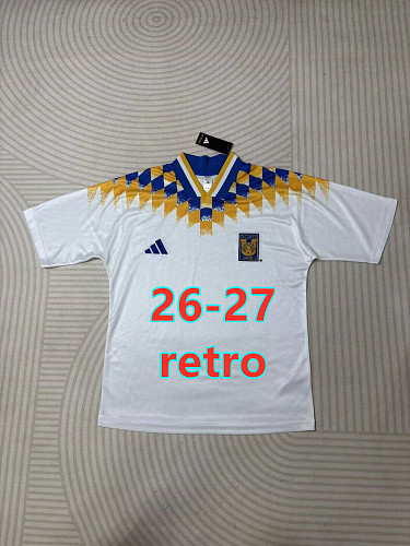 26-27 Tigres Uanl Retro Fans Version Jersey S-2XL