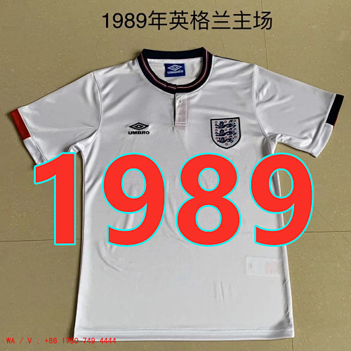 England Retro TopThai Quality Home Jersey S-2XL