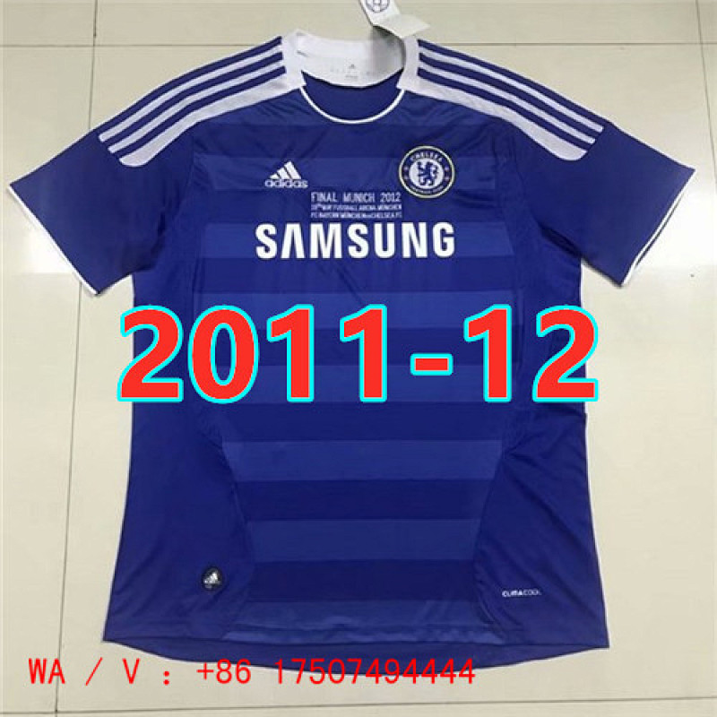 Chelsea Home Retro Ucl Jerseys S-Xxl