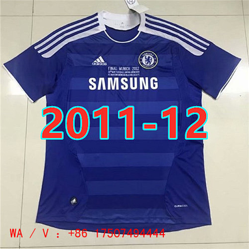 Chelsea Home Retro Ucl Jerseys S-Xxl