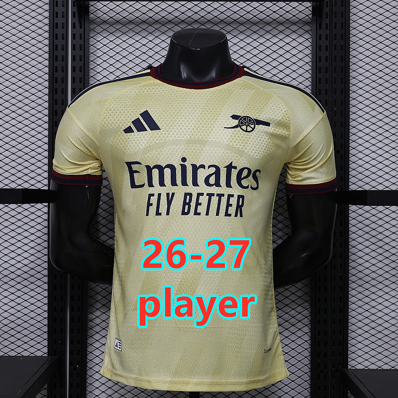 26-27 Arsenal Third Player Version Jersey S-4XL