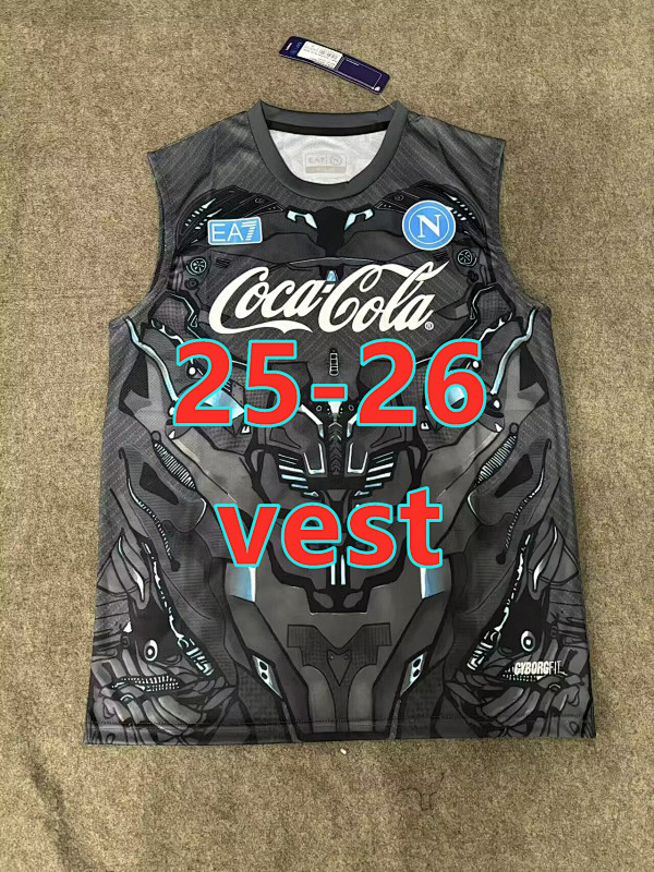 25-26 Napoli Training Vest Jersey S-2XL