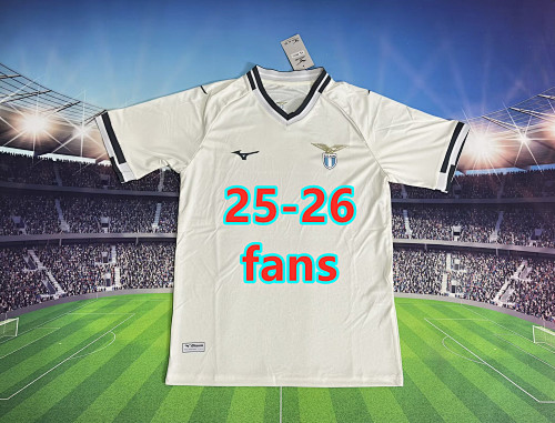 25-26 Lazio Away Fans Version Jersey S-4XL