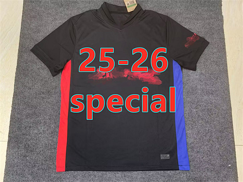 25-26 Barcelona X Travis Scott Limited Fans Version Jersey S-4XL