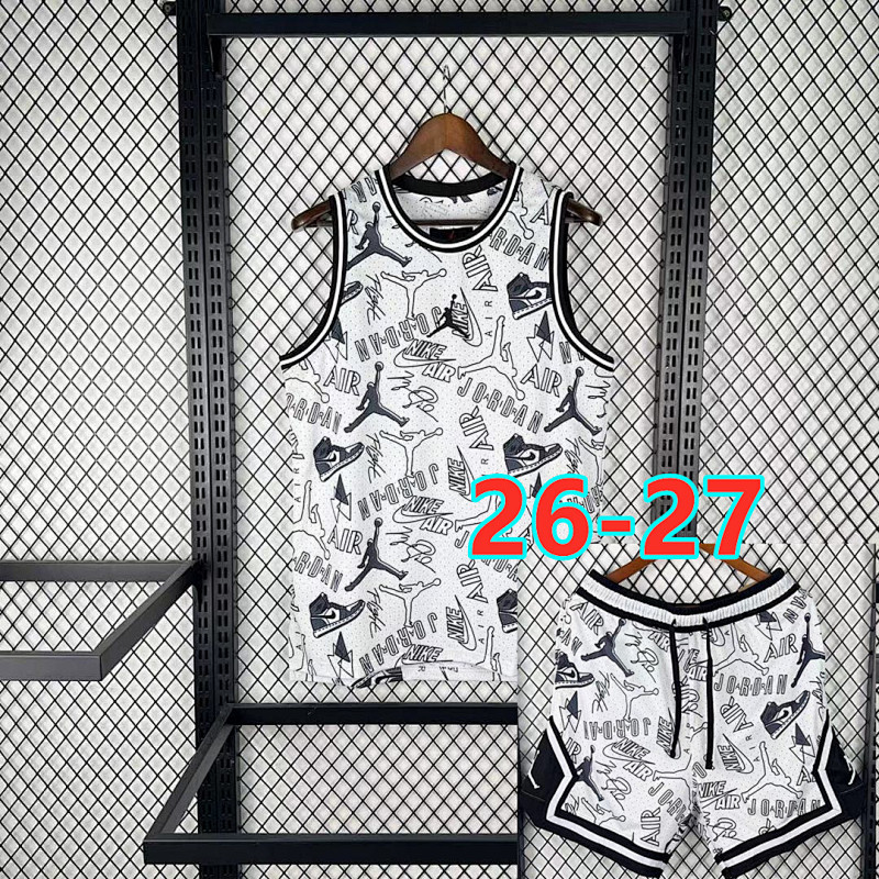 26-27 A-J Vest+shorts Basketball Kit XS-4XL