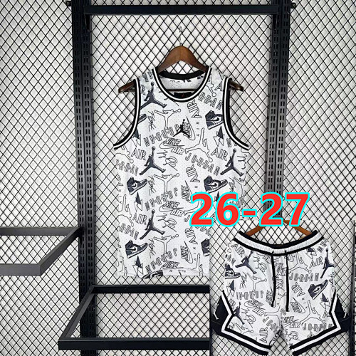26-27 A-J Vest+shorts Basketball Kit XS-4XL
