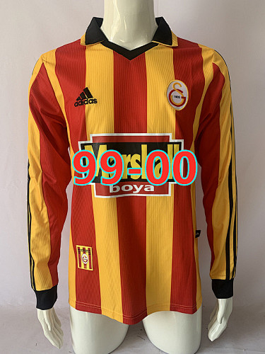 99-00 Galatasaray Home Retro Long Jersey S-2XL