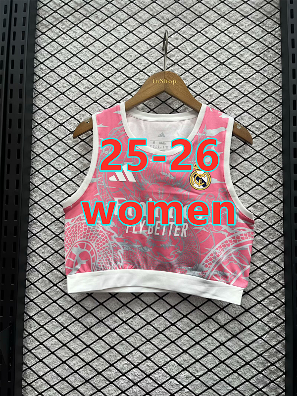 25-26 Real Madrid Women Vest S-Xl