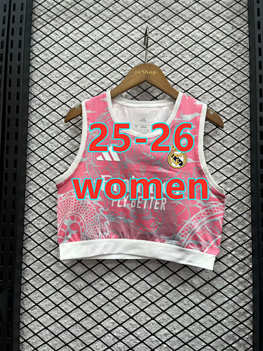 25-26 Real Madrid Women Vest S-Xl