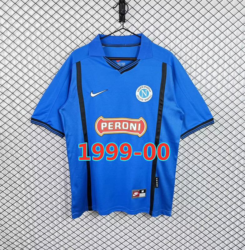 Napoli Home Retro Fans Version Jersey S-2XL