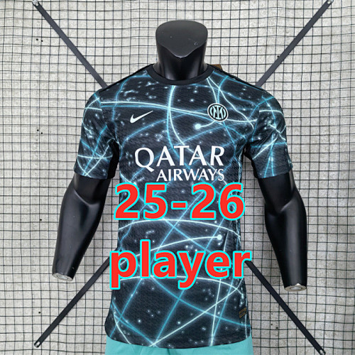 25-26 Inter Milan Training Player Version Jersey S-2XL