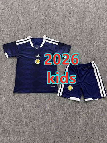 Scotland Home Kids Jersey+shorts Kit 16 -28