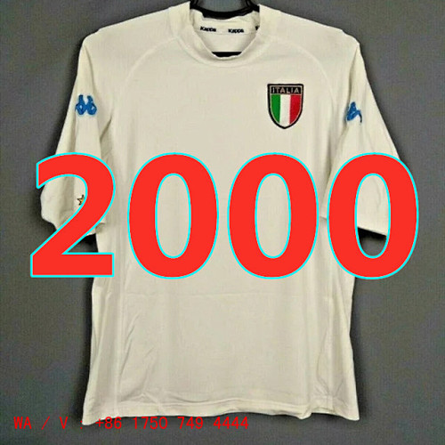 Italy Retro TopThai Quality Away Jersey S-2XL