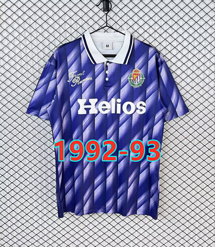 Real Valladolid Home Retro Fans Version Jersey S-2XL