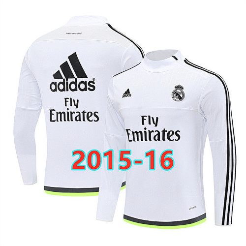 Real Madrid Retro Long Sleeve Tracksuit S-2XL
