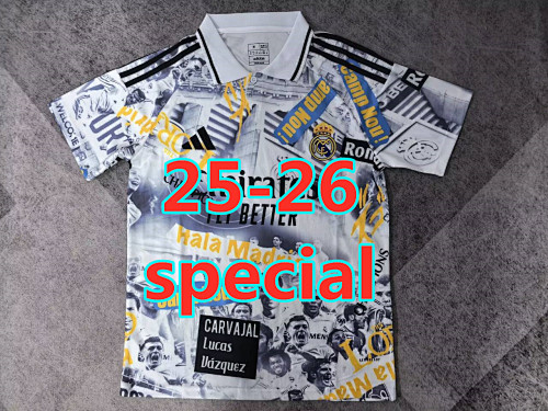 25-26 Real Madrid Special Fans Jersey S-2XL