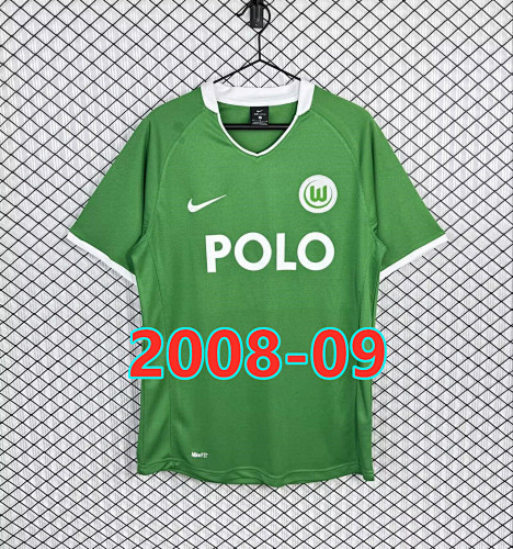 Wolfsburg Home Retro Fans Version Jersey S-2XL