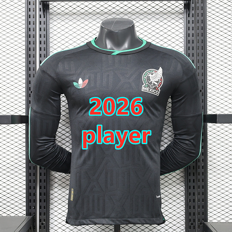 Mexico Third Player Long 16 Teams Jersey S-4XL 16