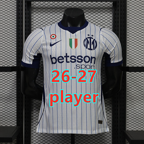 26-27 Inter Milan Away Player Version Jersey S-3XL