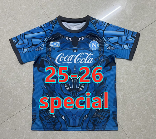 25-26 Napoli Special Fans Version Jersey S-4XL