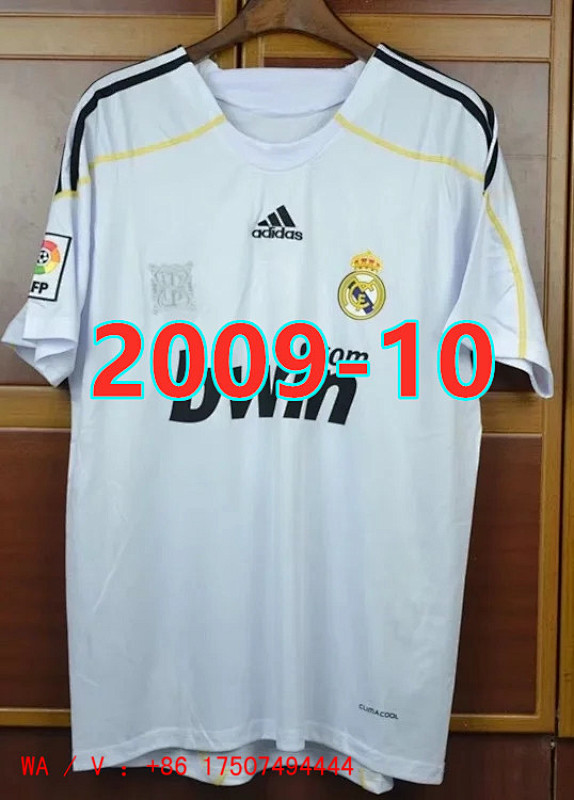 Real Madrid Retro TopThai Quality Home Jersey S-2XL