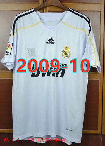 Real Madrid Retro TopThai Quality Home Jersey S-2XL