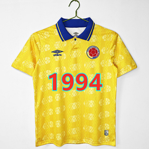 Colombia Home Retro Jersey S-2XL