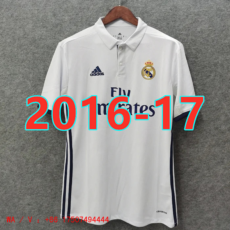 Real Madrid Retro TopThai Quality Jersey S-2XL