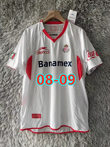 08-09 Toluca Away Retro Jersey S-3XL