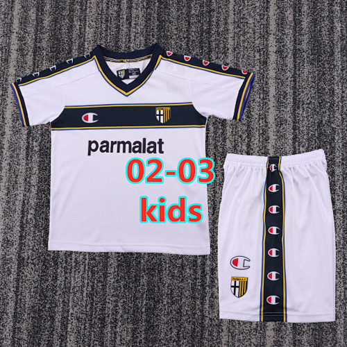 02-03 Parma Home Retro Kids Jersey+shorts Kit 16 -28