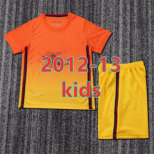 Barcelona Away Retro Kids Jersey+shorts Kit 16 -28