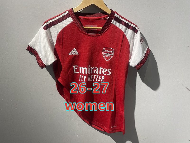26-27 Arsenal Home Women Slash Jersey S-2XL