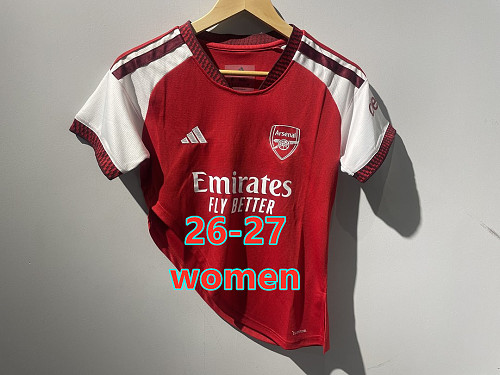 26-27 Arsenal Home Women Slash Jersey S-2XL