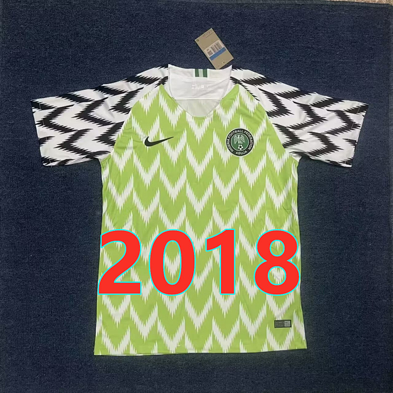 Nigeria Fans Version Home Jersey S-2XL
