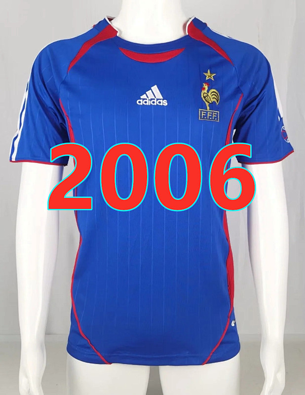 France Retro Home Jersey S-Xxl