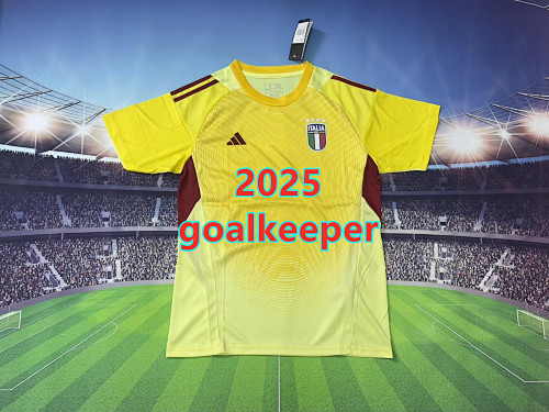 Italy Goalkeeper Fans Version Jersey S-2XL