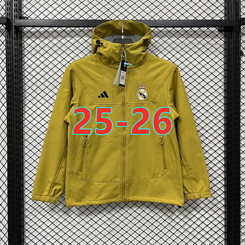 25-26 Real Madrid Outdoor Jackets S-3XL