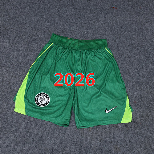 Nigeria Home Player Version Shorts S-2XL
