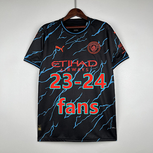 Manchester City Fans Version 23-24 Third Jersey S-2XL
