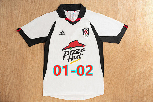 01-02 Fulham Home Retro Jersey S-2XL