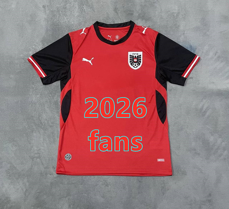 Austria Home Fans 32 Team Jersey S-4XL 32