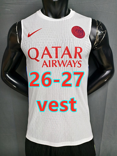 Balenciaga 26-27 Paris Psg Training Player Version Vest Jersey S-3XL