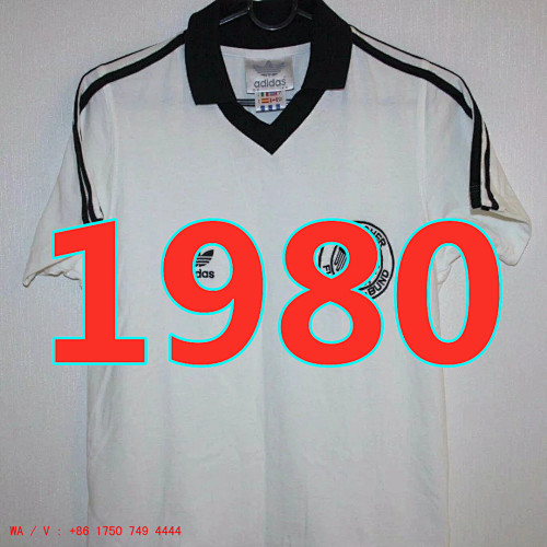 Germany Retro TopThai Quality Home Jersey S-2XL