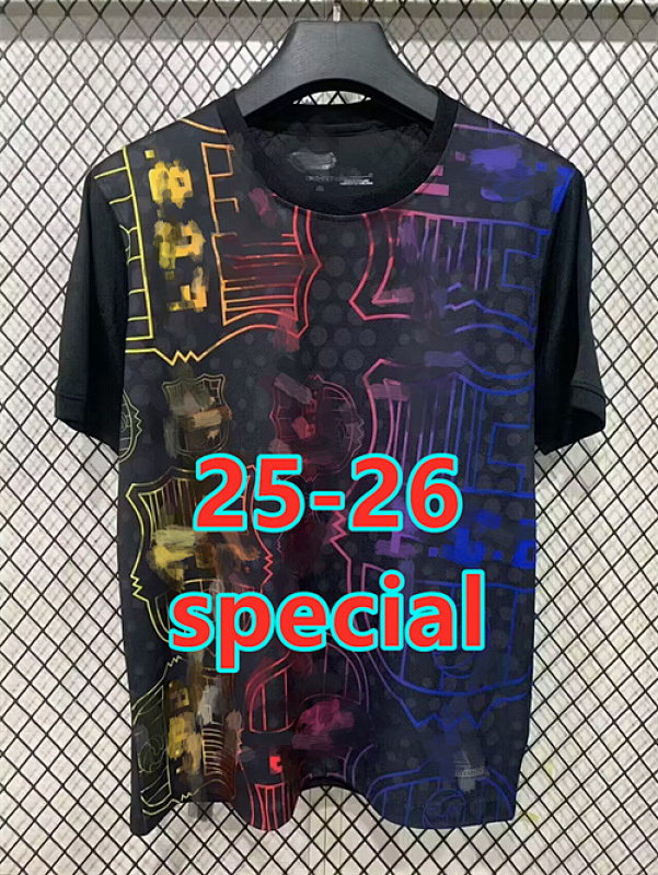 25-26 Barcelona Special Fans Version Jersey S-4XL