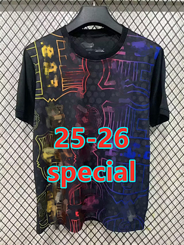 25-26 Barcelona Special Fans Version Jersey S-4XL
