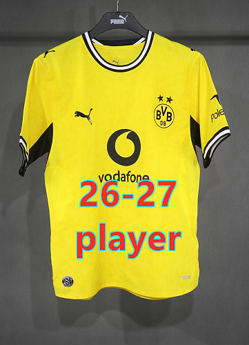26-27 Dotmund Home Player Version Jersey S-2XL